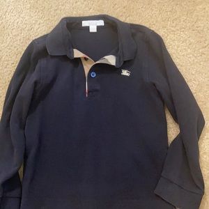 Burberry navy shirt for boys